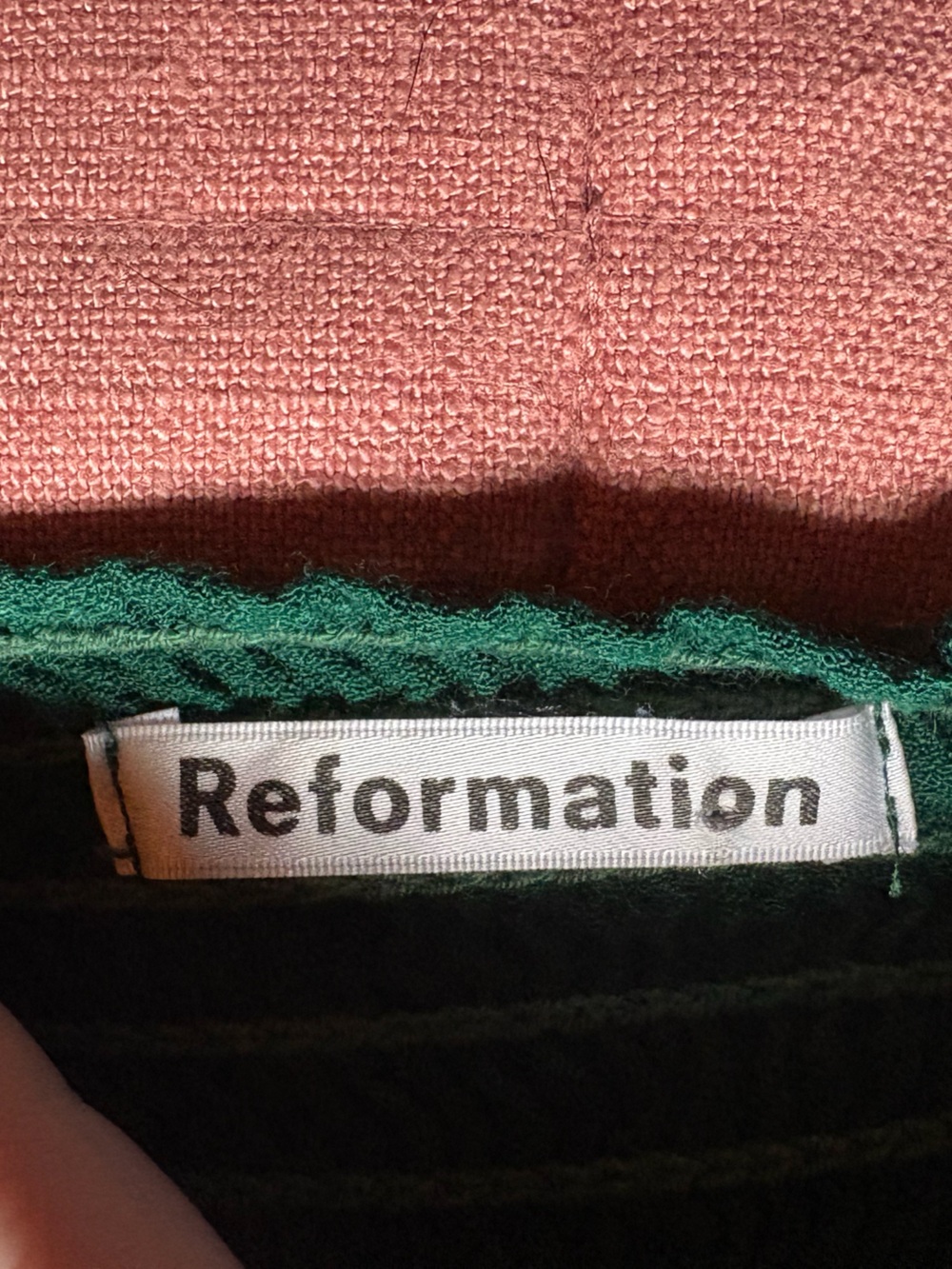 Reformation Long Sleeve Top- Size 0- Green- Sweetheart Neckline - Picture 7 of 13